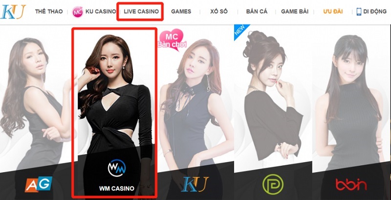 xóc đĩa sảnh WM Casino THABET