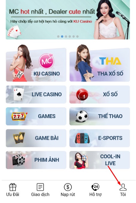 Tải app Thiên Hạ Bet ứng dụng Thabet casino