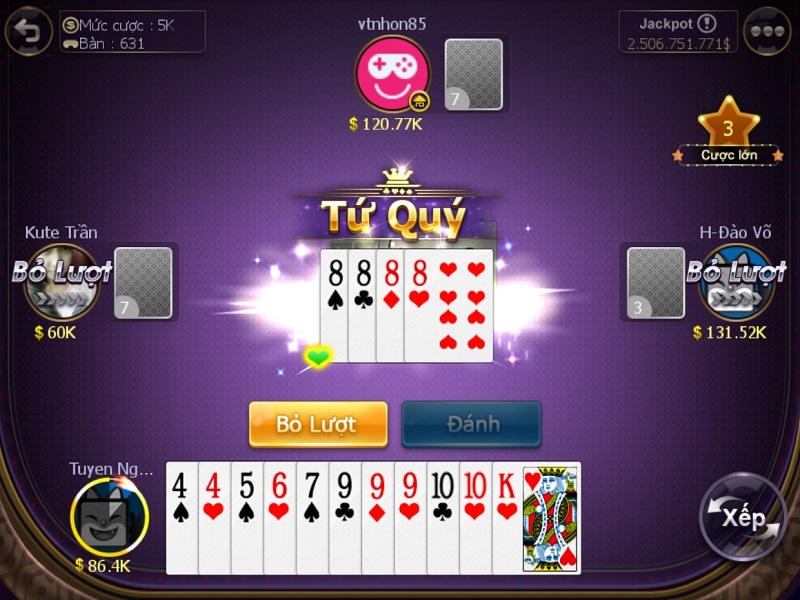 Chơi poker kiếm tiền tại casino online