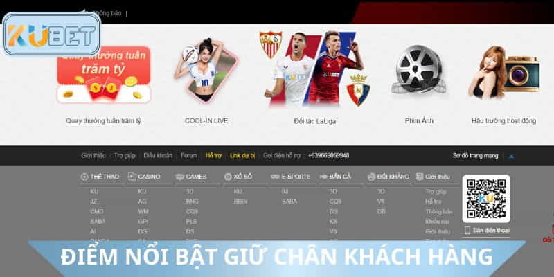 Lợi thế cạnh tranh nổi bật mà nhà cái sở hữu